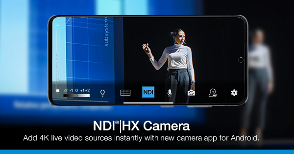 NDI HX Camera voor android